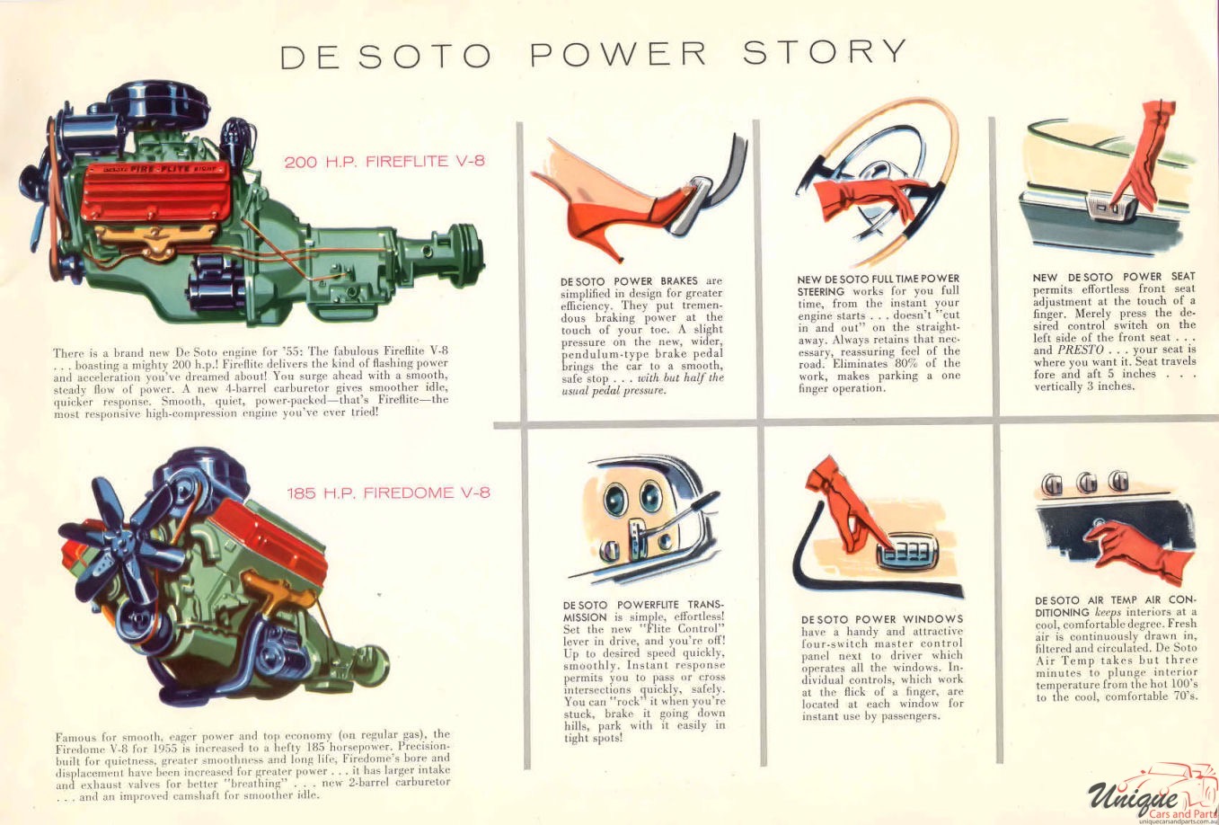 1955 DeSoto Brochure Page 1